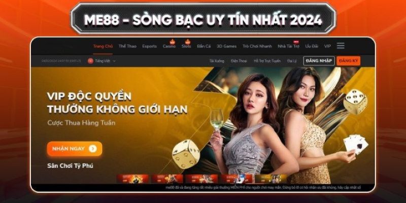 Me88 triển khai nhiều giải thưởng cho hội viên casino